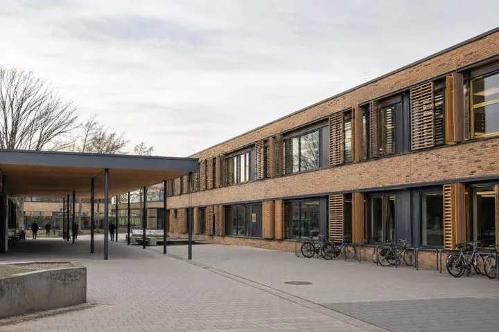 Editorial visualisation illustrating Albert-Schweitzer-Schule Schwerte; not a documentary photograph