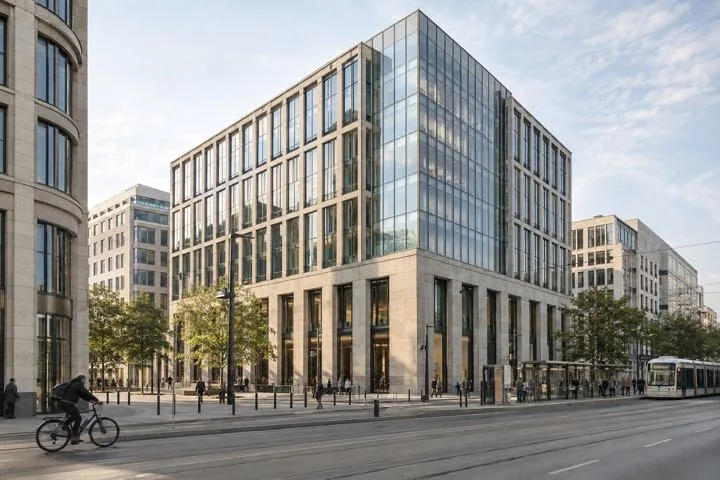 Editorial visualisation illustrating Gesamtschule Waldschlösschen; not a documentary photograph