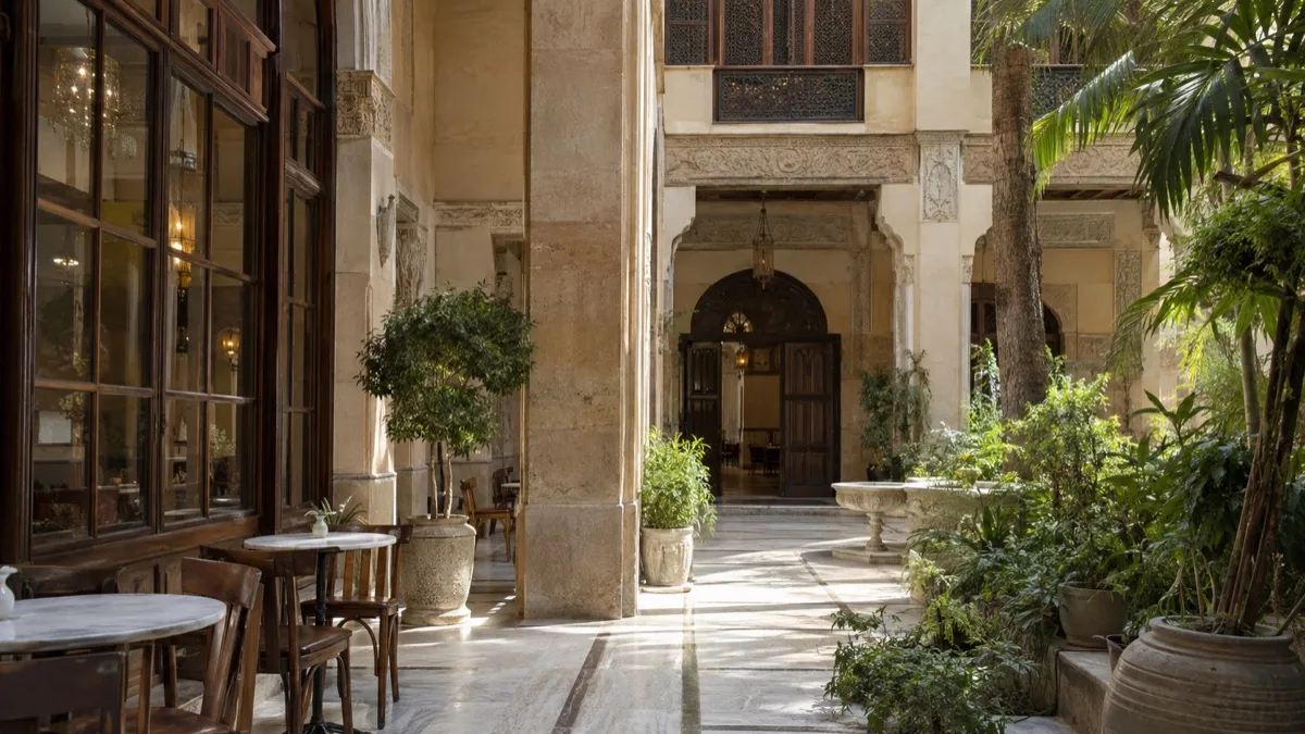 Editorial visualisation illustrating La Viennoise & Old French Consulate; not a documentary photograph