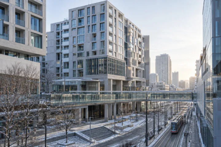 Editorial visualisation illustrating Millennium City; not a documentary photograph