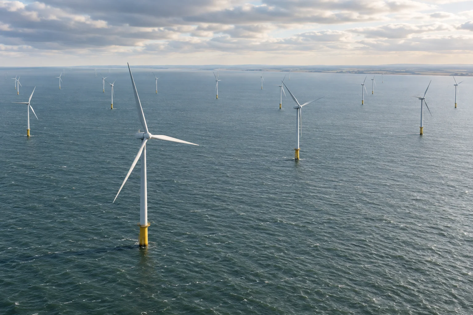 Editorial visualisation illustrating Borssele 1 & 2; not a documentary photograph