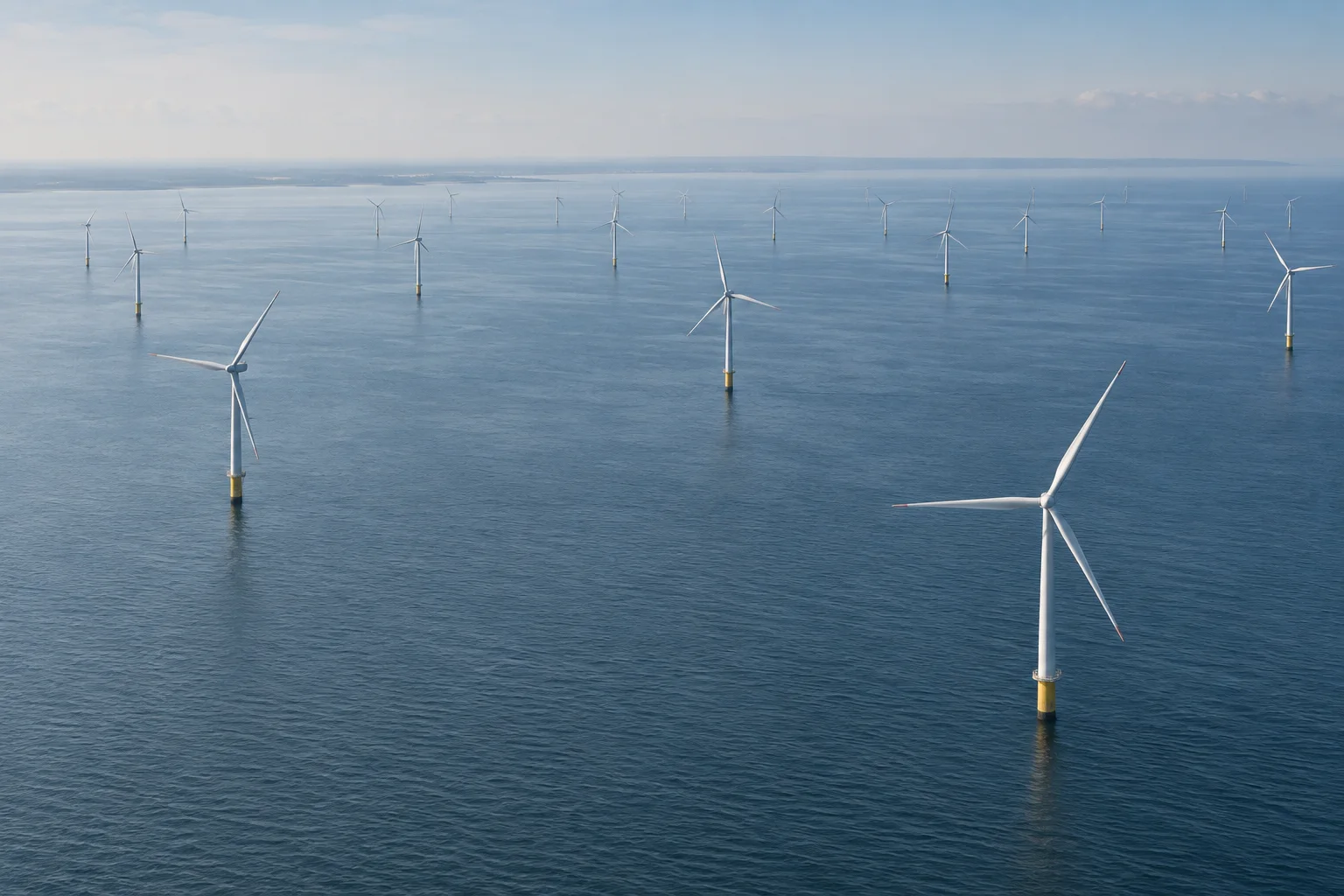 Editorial visualisation illustrating Arkona Offshore Wind Farm; not a documentary photograph