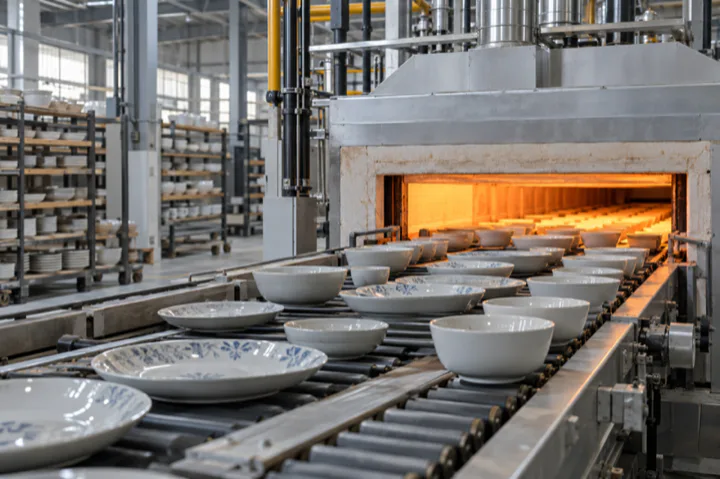 Editorial visualisation illustrating Chaozhou Loving Home Porcelain Co., Ltd.; not a documentary photograph