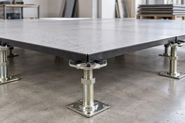 Editorial visualisation illustrating Biobased PU Resilient Flooring; not a documentary photograph